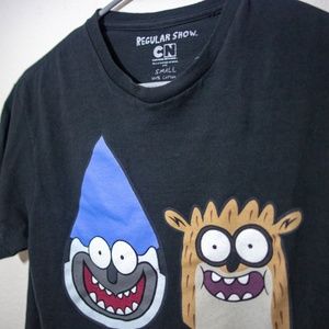 Regular Show Cartoon Network Small Graphic T-shirt